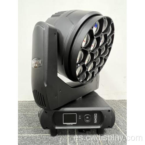 Luz de la etapa de lavado con zoom de led de 19x40w Bee Eye Led